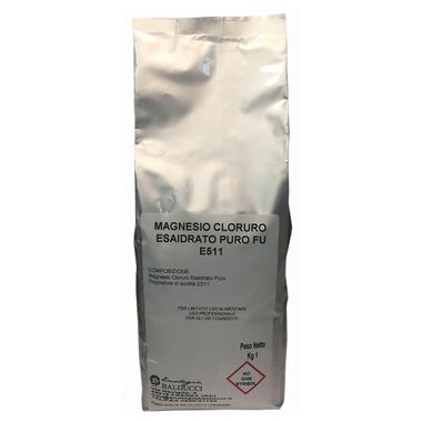 KG.1 Magnesio Cloruro Esaidrato E511 in Polvere Puro - Grado alimentare