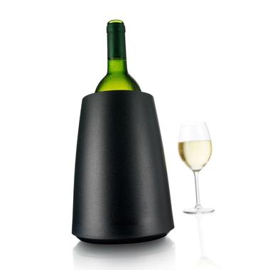 Elegante Refrigeratore Raffredda Vino rigido nero Vacu Vin® 